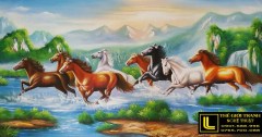 Tranh sơn dầu mã đáo thành công 23